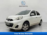Used Nissan Micra Acenta 80 HP (58 kW) 2014 White Hatchback