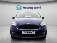Used Ford C-MAX Zetec 125 HP (91 kW) 2018 Blue MPV