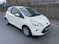 Used Ford Ka 69 HP (50 kW) 2014 White Hatchback