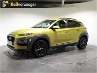Used Hyundai Kona Premium 2019 Yellow SUV