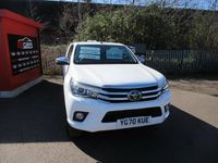 Używany Toyota HiLux 150 KM (110 kW) 2020 Biały Pickup