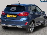Gebraucht Ford Fiesta Active X 125 PS (91 kW) 2019 Blau Kleinwagen