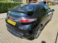 Begagnad Honda Civic Type R GT 2008 Svart Halvkombi