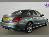 Used Mercedes C220 AMG line 168 HP (123 kW) 2017 Grey Sedan