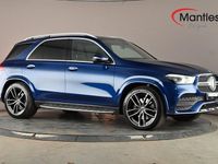 Used Mercedes GLE400 AMG line 2020 Blue Estate