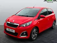Used Peugeot 108 Allure 82 HP (60 kW) 2016 Red Hatchback