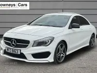 Used Mercedes CLA220 AMG 177 HP (130 kW) 2015 White Coupe