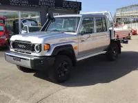 New Toyota Land Cruiser 204 HP (150 kW) 2026 Silver Pickup