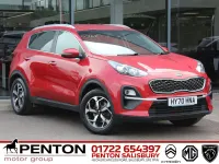 Used Kia Sportage 177 HP (130 kW) 2020 Red SUV