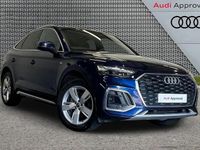 Used Audi Q5 Sportback S-Line 200 HP (147 kW) 2021 Blue SUV