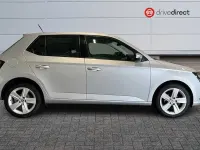 Used Skoda Fabia SE L 75 HP (55 kW) 2018 Silver Hatchback