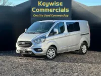 Used Ford Transit Custom Limited 130 HP (95 kW) 2022 Silver Van