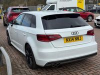 Used Audi A3 S-Line 2014 White Hatchback