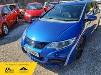 Begagnad Honda Civic S 2016 Blå Halvkombi