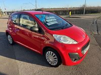 Begagnad Peugeot 107 Access 68 HK (50 kW) 2014 Röd Halvkombi