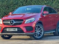 Used Mercedes GLE350 AMG Line Premium Plus 258 HP (189 kW) 2017 Red Coupe