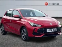 Used MG MG3 SE 194 HP (142 kW) 2024 Red Hatchback