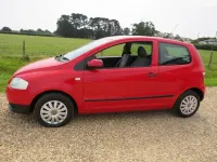 Used VW Fox 55 HP (40 kW) 2010 Red Hatchback