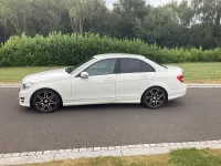 Used Mercedes C200 AMG 2013 White Sedan