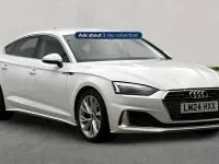 Used Audi A5 Sportback Sport 150 HP (110 kW) 2024 White Hatchback