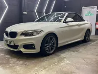 Used BMW 220 M Sport 190 HP (139 kW) 2015 White Cabriolet
