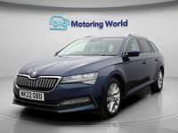 Used Skoda Superb SE Technology 218 HP (160 kW) 2022 Blue Estate