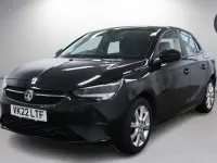 Used Vauxhall Corsa Edition 75 HP (55 kW) 2022 Black Hatchback