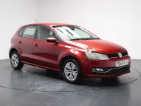 Used VW Polo SE 90 HP (66 kW) 2014 Red Hatchback