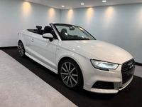 Begagnad Audi A3 Cabriolet S-Line 2017 Vit Cab
