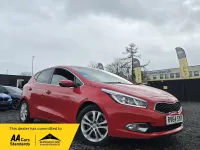 Używany Kia Ceed 127 KM (93 kW) 2014 Czerwony Hatchback