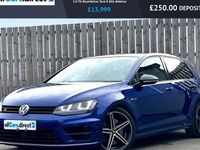 Used VW Golf VII R 2015 Blue Hatchback