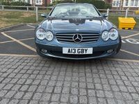 Used Mercedes SL350 2004 Blue Cabriolet