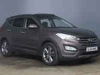 Used Hyundai Santa Fe Premium SE 194 HP (142 kW) 2014 Brown SUV