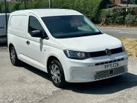 Used VW Caddy S 102 HP (75 kW) 2022 White MPV