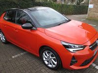 Used Vauxhall Corsa SRi 100 HP (73 kW) 2020 Orange Hatchback