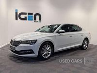 Used Skoda Superb SE Technology 150 HP (110 kW) 2022 White Hatchback