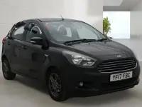 Used Ford Ka Plus Zetec 70 HP (51 kW) 2017 Black Hatchback