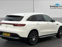 Usado Mercedes EQC400 AMG line 300 kW (408 HP) 2021 Branco SUV