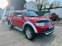 Used Mitsubishi L200 134 HP (98 kW) 2013 Red Pickup