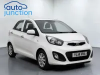 Used Kia Picanto 68 HP (50 kW) 2014 White Hatchback