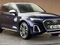 Used Audi SQ5 Comfort 341 HP (250 kW) 2021 Navarra blue metallic/navarra blue metallic SUV
