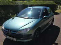 Używany Peugeot 206 75 KM (55 kW) 2001 Zielony Hatchback