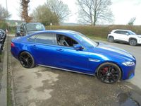 Used Jaguar XF S 300 HP (220 kW) 2016 Blue Sedan