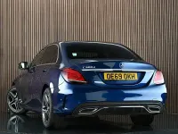 Used Mercedes C300 AMG line 2020 Blue Sedan