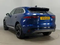 Begagnad Jaguar F-Pace R-Dynamic 201 HK (147 kW) 2021 Blå SUV