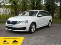 Used Skoda Octavia 116 HP (85 kW) 2019 White Estate