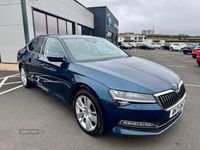 Used Skoda Superb SE L 150 HP (110 kW) 2021 Blue Hatchback
