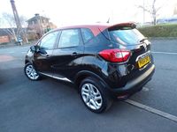 Used Renault Captur Dynamique 90 HP (66 kW) 2014 Black/orange SUV