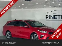 Used Kia Ceed Sportswagon 138 HP (101 kW) 2020 Red Estate