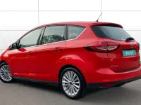 Begagnad Ford C-MAX Titanium 125 HK (91 kW) 2018 Röd Minibuss